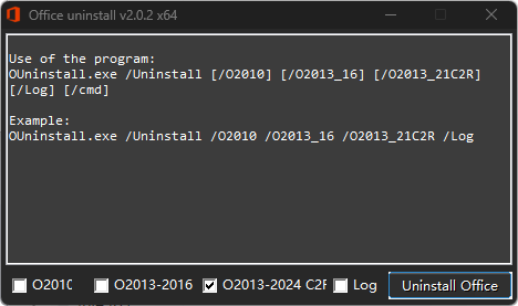 Office Uninstall v2.0.2 – 最新版的Microsoft Office卸载工具